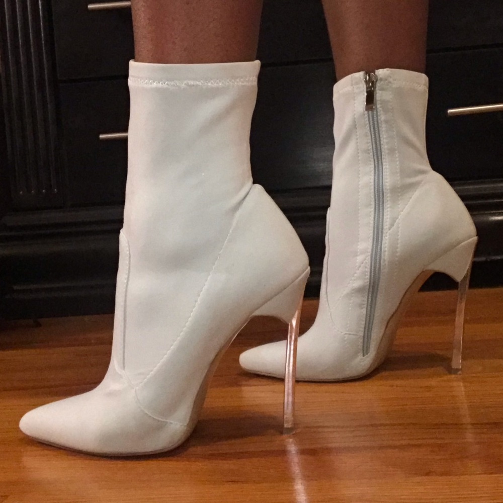 Light Blue Sock Booties